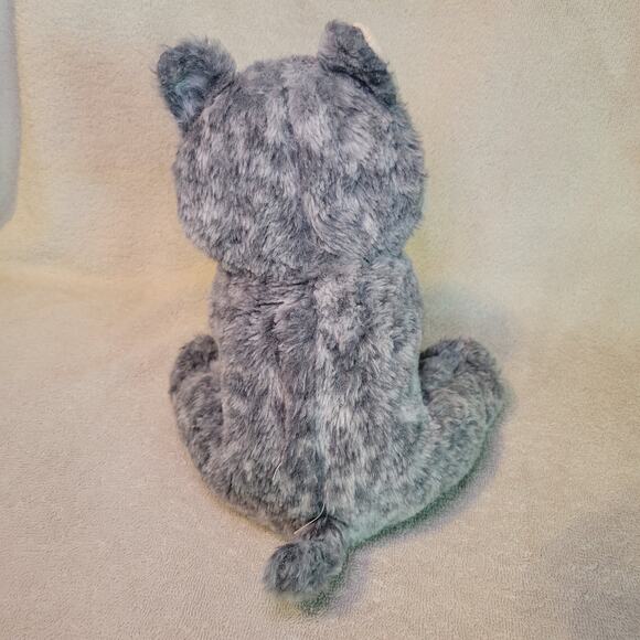 BEAR FACTORY Tahla the Tabby Cat Gray White Plush Stuffed Animal 14" 2001 - Picture 4 of 8